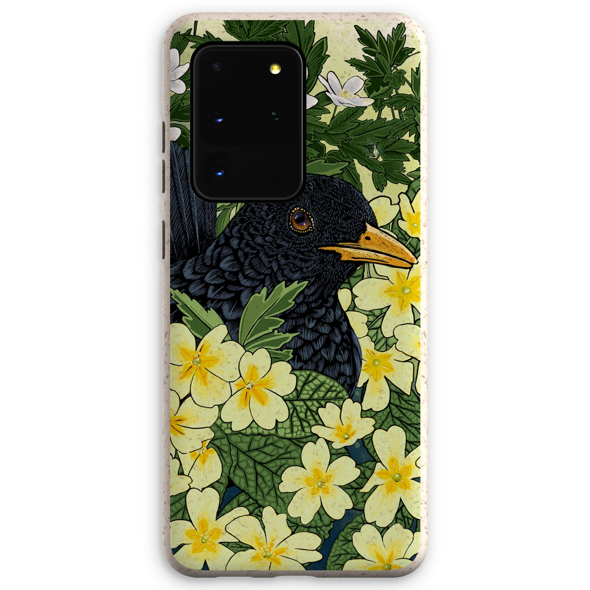 Primrose Blackbird Eco Phone Case