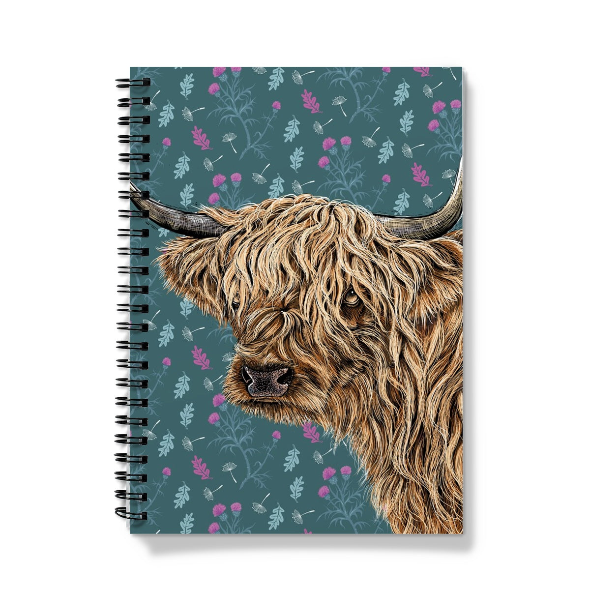 Highland Cow Notebook