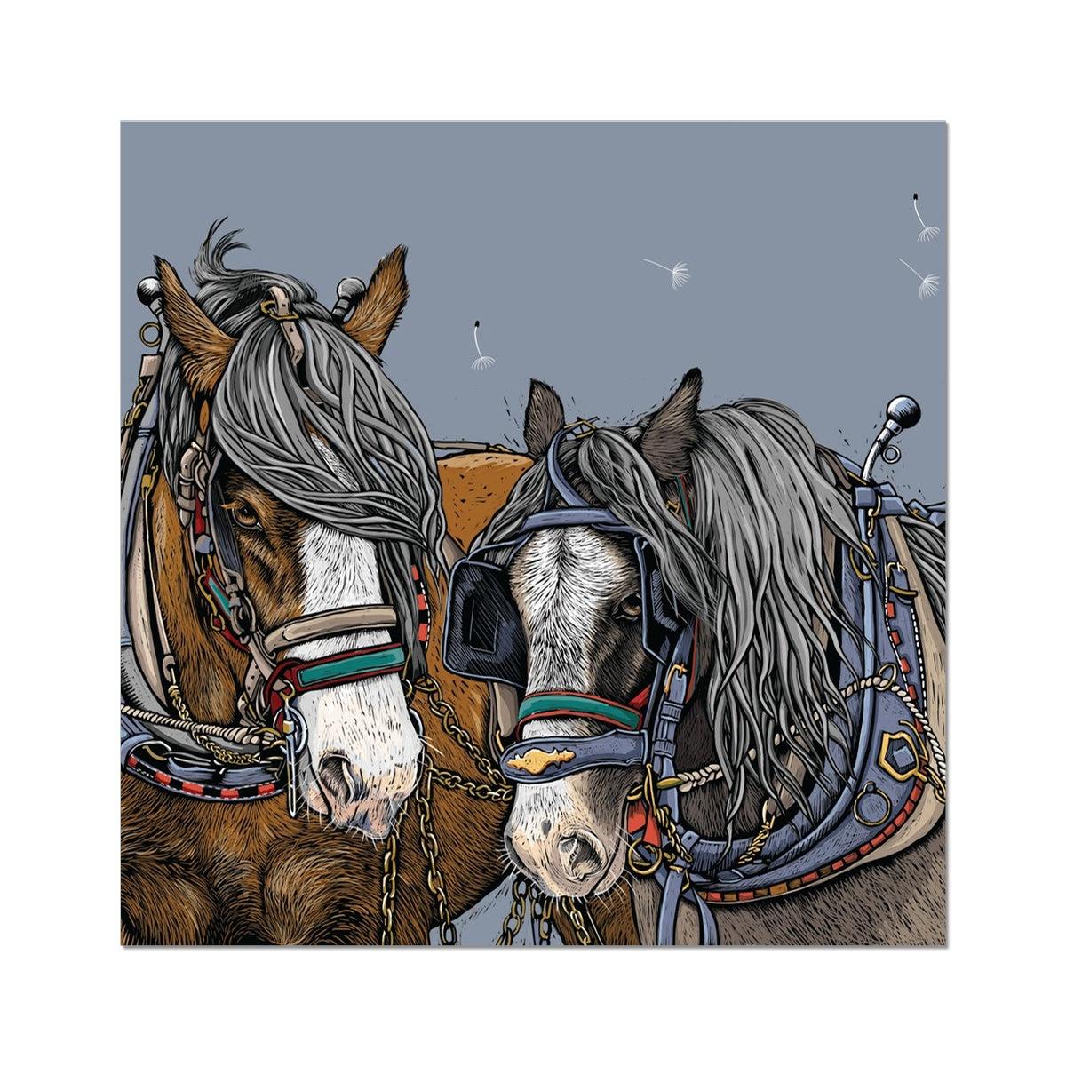 Horse Whisper - Dusk Fine Art Print - Fox & Boo