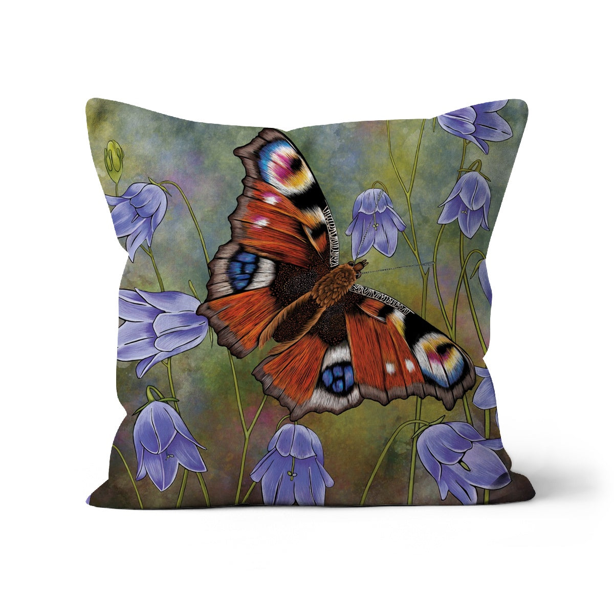 Peacock Butterfly Cushion
