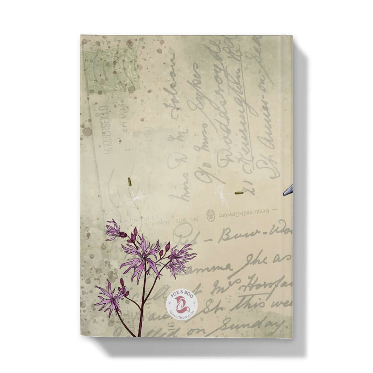 Vintage Style Kingfisher Hardback Journal