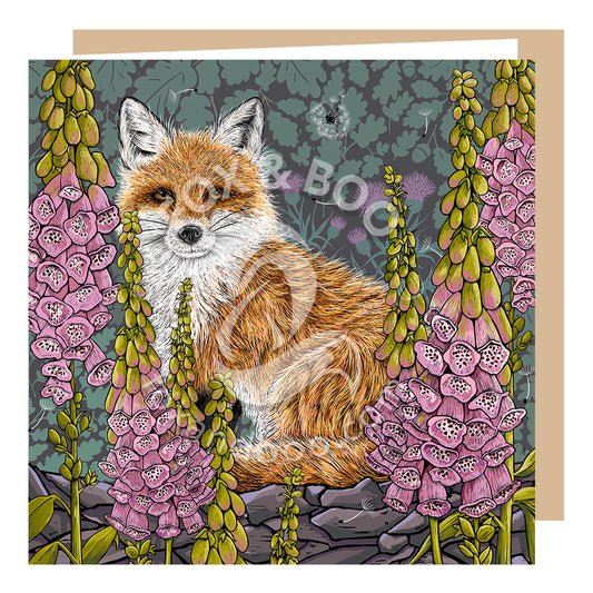 Fox Love Card