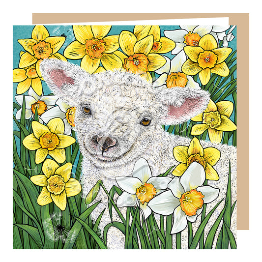 Spring Lamb Card