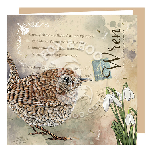 ‘Victoria’s Attic’ Wren Card