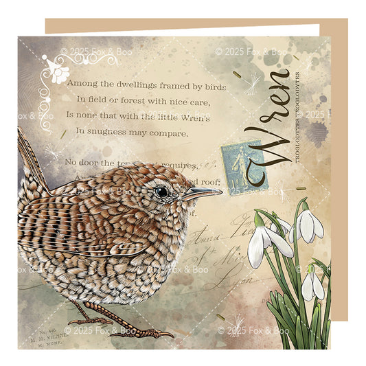 ‘Victoria’s Attic’ Wren Card