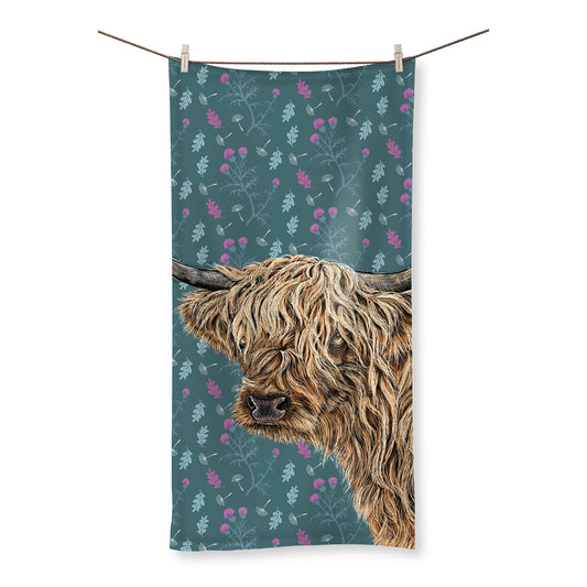 Highland Cow Towel